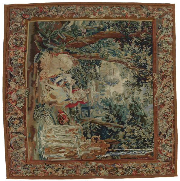 Tapestry French Textile 201x195