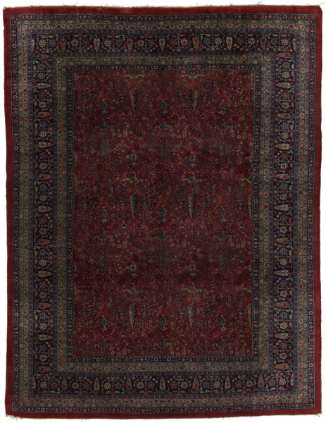 Tabriz - Antique Tappeto Persiano 357x276