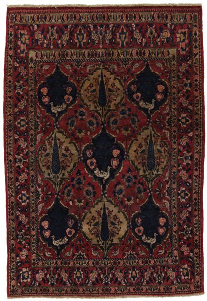 Bakhtiari - old Perser Teppich 235x160