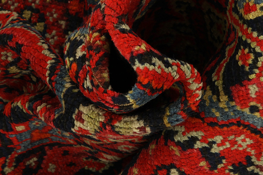 Farahan - Antique Tappeto Persiano 215x128 - Immagine 7