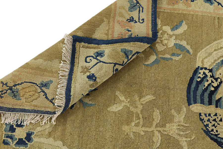 Khotan - China Chinesischer Teppich 161x78 - Abbildung 4