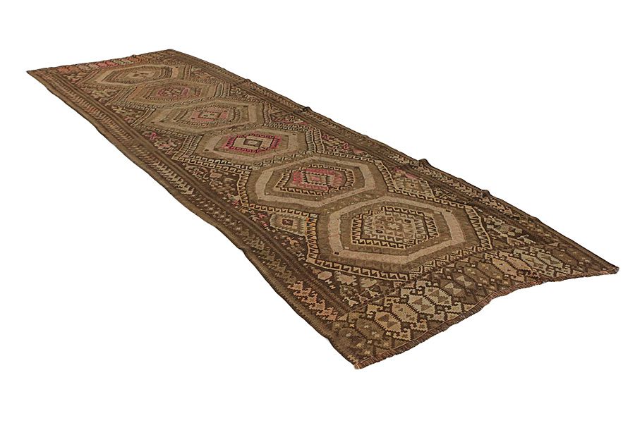 Bidjar - Antique Perser Teppich 430x143 - Abbildung 1