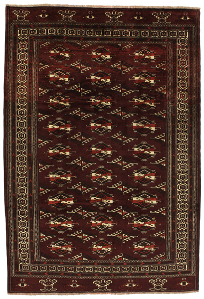 Buchara - Turkaman Perser Teppich 300x204