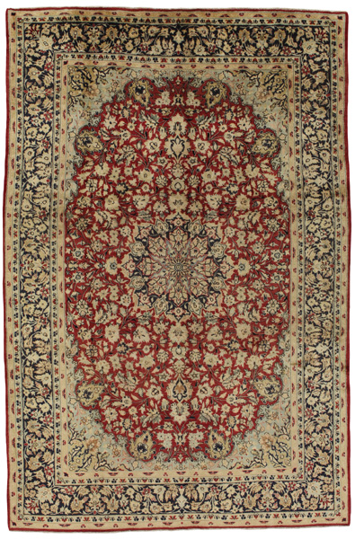 Isfahan - Sarouk Tappeto Persiano 313x207