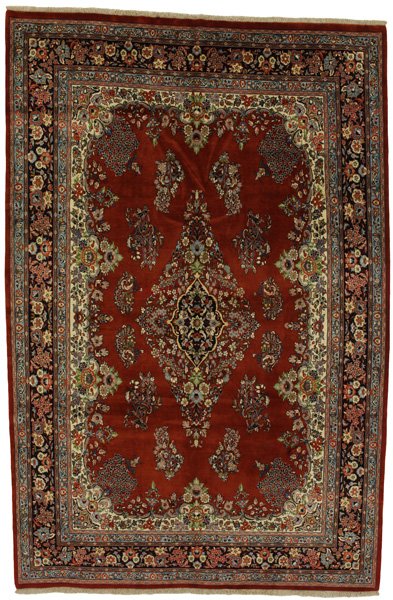 Sultanabad - Sarough Tapis Persan 327x215
