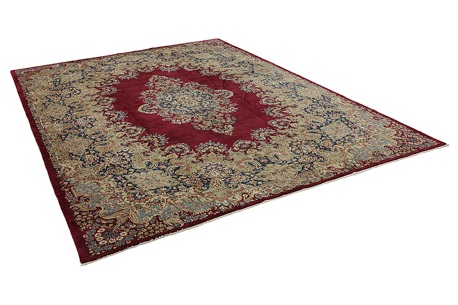 Kirman - Lavar Perser Teppich 377x278 - Abbildung 1