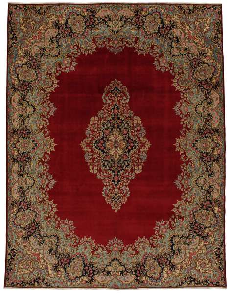 Kirman - Lavar Tapis Persan 395x301