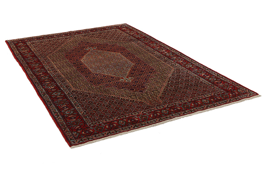 Senneh - Kurdi Perser Teppich 300x195 - Abbildung 1