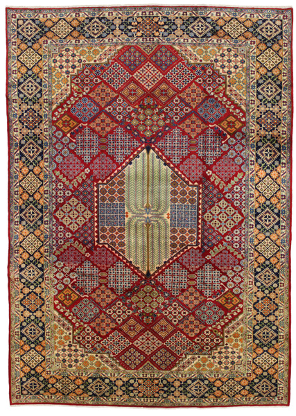 Kirman - Mashad Perser Teppich 410x293