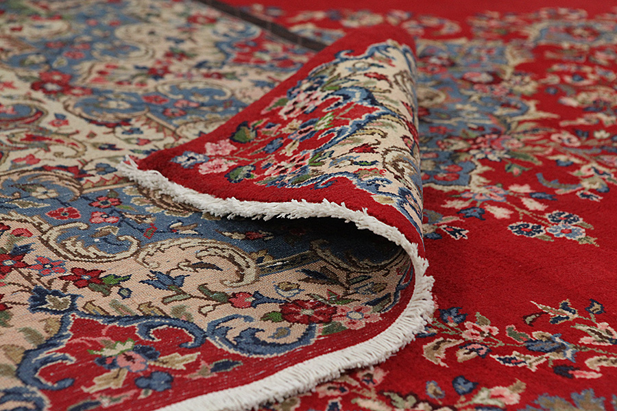 Kirman - Lavar Tapis Persan 355x271 - Image 4