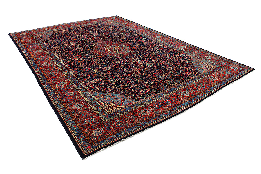 Tabriz Perser Teppich 388x280 - Abbildung 1