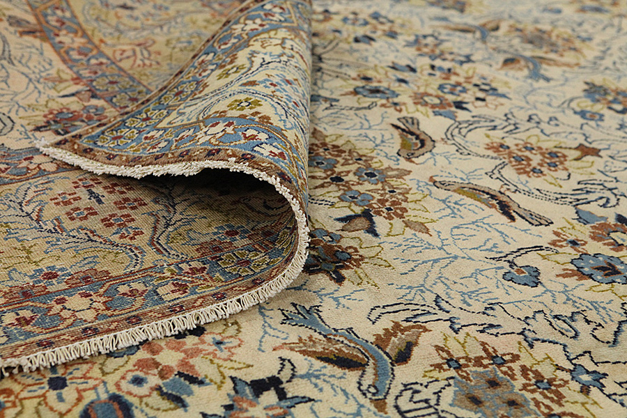 Ispahan - Antique Tapis Persan 318x233 - Image 4