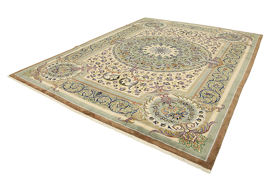 Isfahan Perser Teppich 390x303 - Abbildung 2