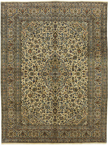Keshan Perser Teppich 394x298
