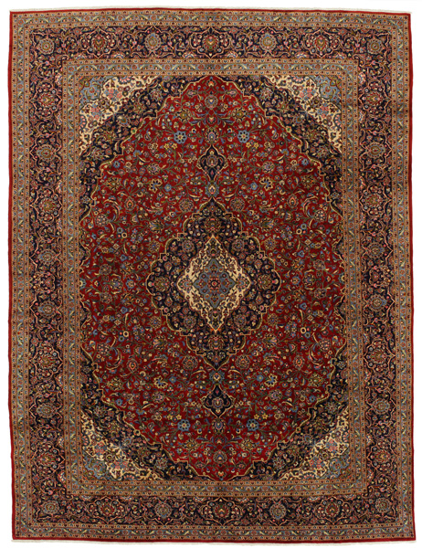 Keshan Perser Teppich 398x301