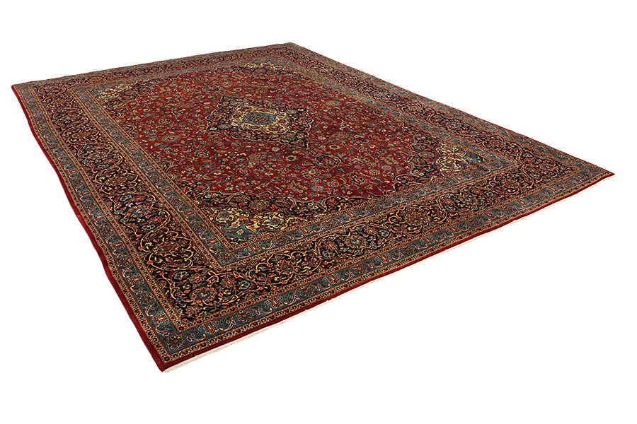 Keshan Perser Teppich 395x300 - Abbildung 1