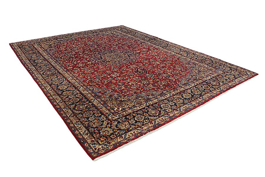 Isfahan - old Perser Teppich 397x295 - Abbildung 1