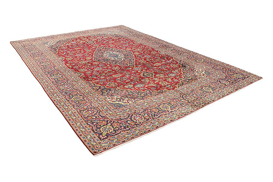 Kashan Tappeto Persiano 387x275 - Immagine 1