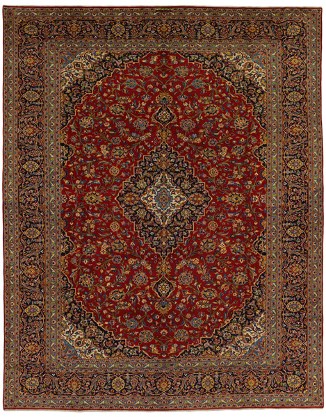 Keshan Perser Teppich 400x310
