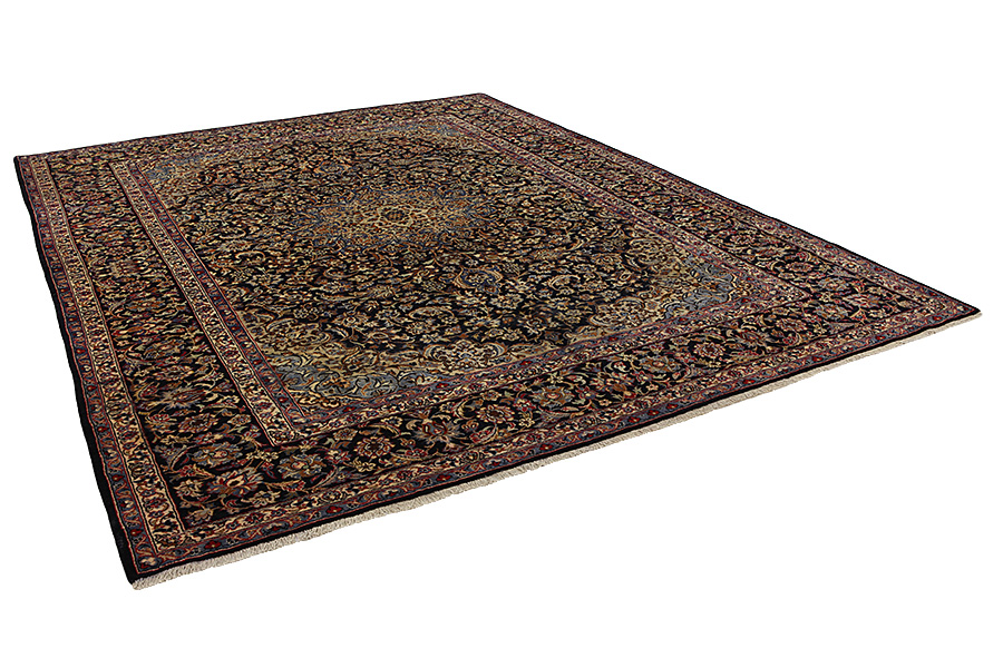Isfahan Perser Teppich 384x295 - Abbildung 1