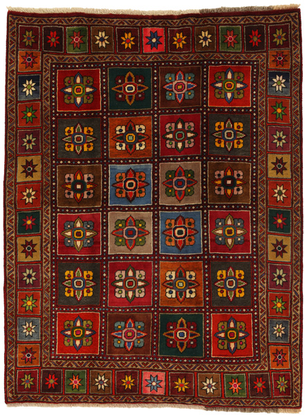 Gabbeh - Bakhtiari Perser Teppich 205x156
