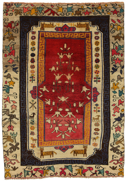 Gabbeh - Qashqai Perser Teppich 227x156