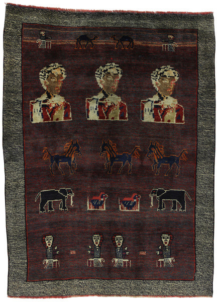 Gabbeh - Qashqai Tappeto Persiano 181x132