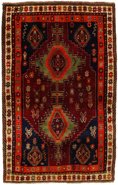 Gabbeh - Qashqai Tappeto Persiano 250x158