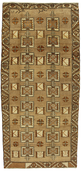 Gabbeh - Bakhtiari Perser Teppich 270x124