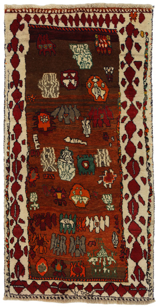 Gabbeh - Qashqai Perser Teppich 192x98