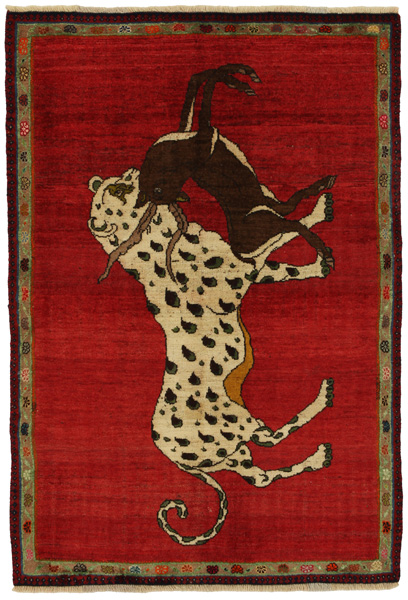 Gabbeh - Qashqai Tappeto Persiano 183x125