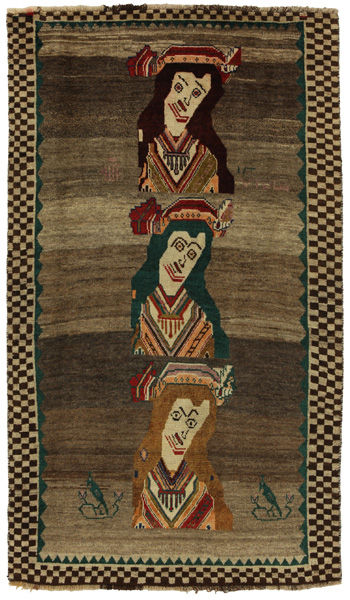 Gabbeh - Qashqai Tappeto Persiano 212x123