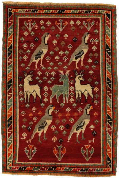 Gabbeh - Qashqai Tappeto Persiano 145x98