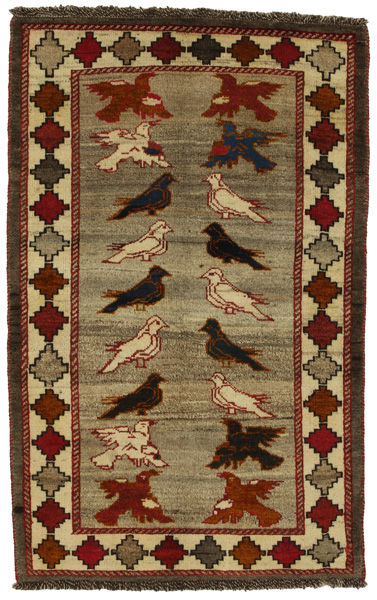 Gabbeh - Qashqai Tappeto Persiano 159x101