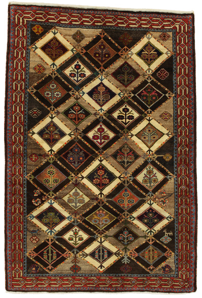 Gabbeh - Bakhtiari Perser Teppich 191x127