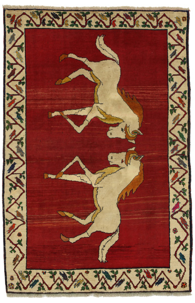 Gabbeh - Qashqai Tappeto Persiano 199x128