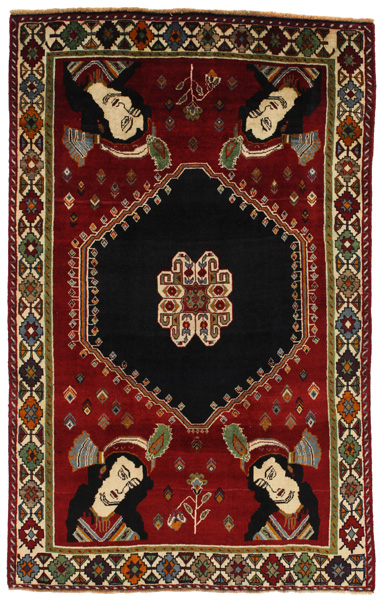 Qashqai - Gabbeh Perser Teppich 233x149