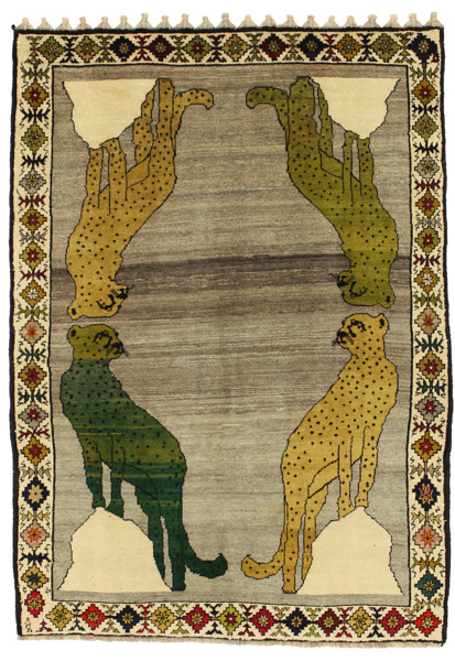 Gabbeh - Qashqai Tappeto Persiano 217x154