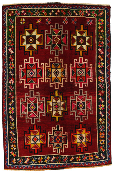 Bakhtiari - Gabbeh Perser Teppich 211x140