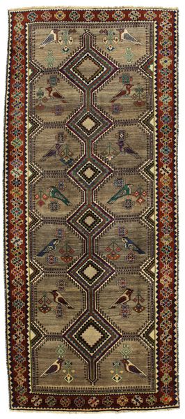 Gabbeh - Qashqai Tappeto Persiano 313x132