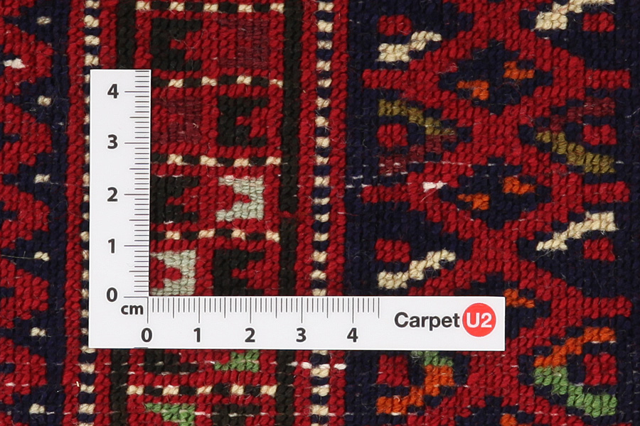 Yomut - Boukhara Tapis Persan 121x118 - Image 3