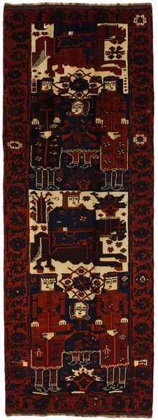 Bakhtiar - Qashqai Tapis Persan 394x142