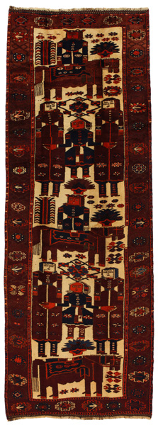 Bakhtiari - Qashqai Perser Teppich 420x148