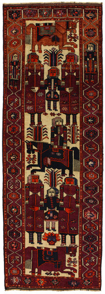 Bakhtiari - Qashqai Perser Teppich 435x150