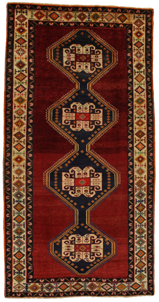 Yalameh - Qashqai Tappeto Persiano 275x140