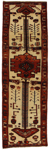 Bakhtiari - Qashqai Perser Teppich 415x128