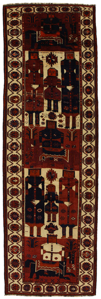 Bakhtiari - Qashqai Tappeto Persiano 462x146