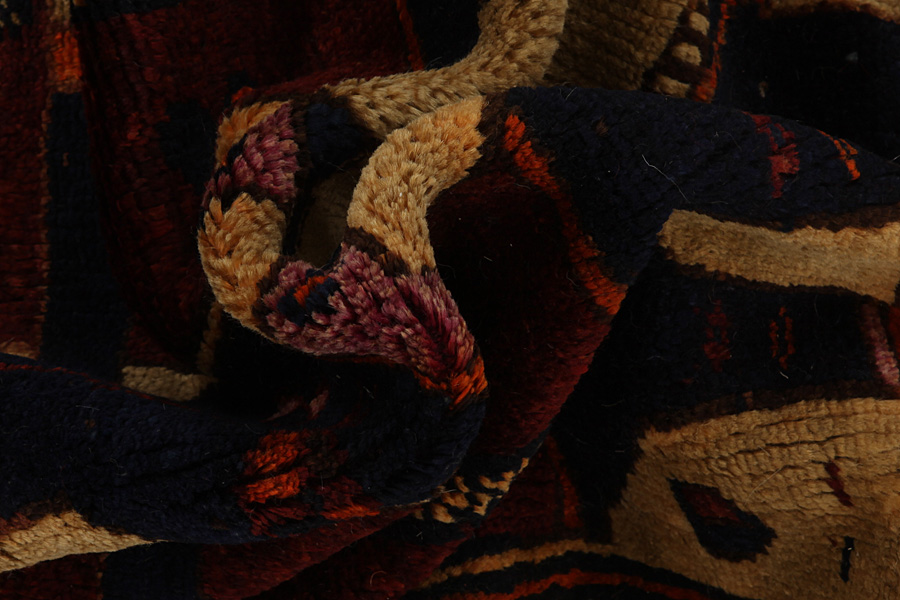 Bakhtiari - Qashqai Perser Teppich 359x138 - Abbildung 6