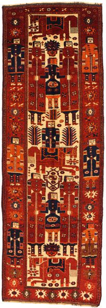 Bakhtiari - Qashqai Perser Teppich 430x144