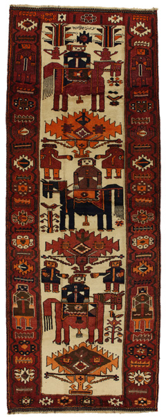 Bakhtiari - Qashqai Tappeto Persiano 399x147